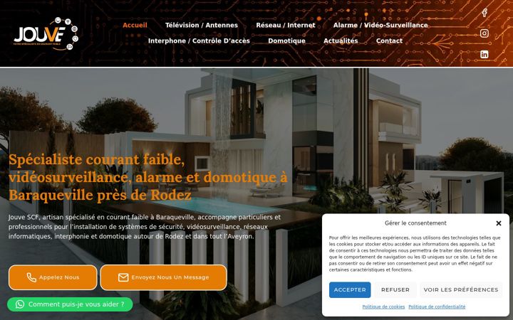 Screenshot of jouve-scf.fr