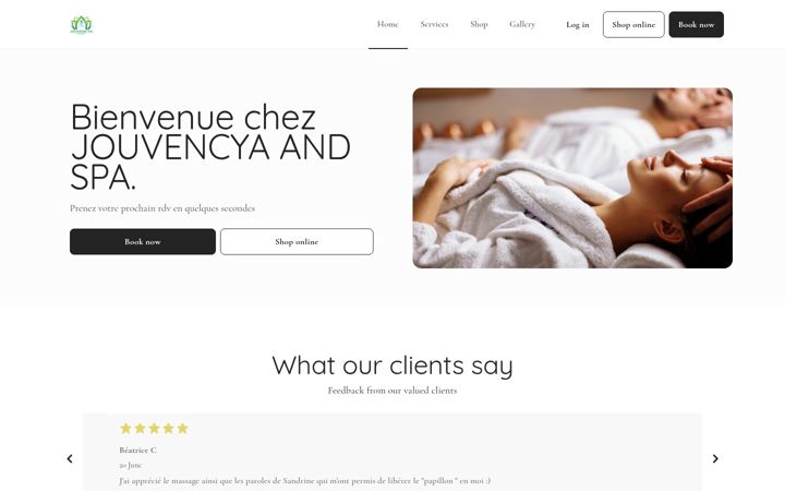 Screenshot of jouvencya-andspa.fr