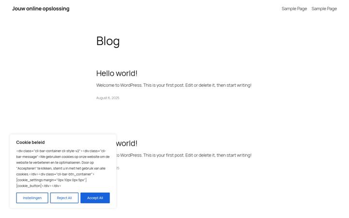 Screenshot of jouwonlineoplossing.eu