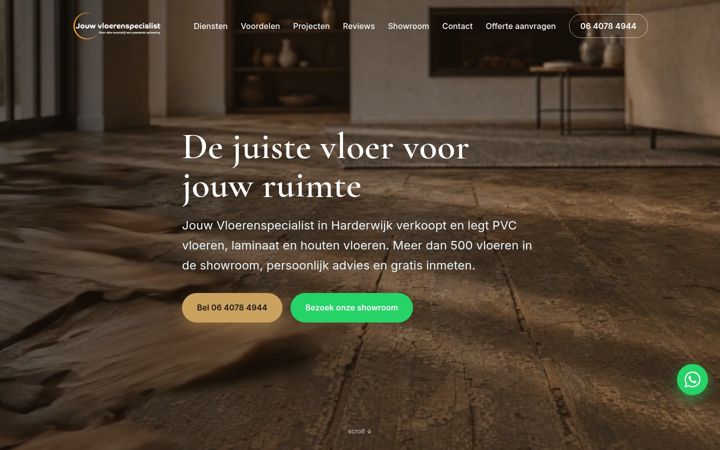 Screenshot of jouwvloerenspecialist.nl