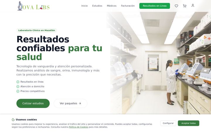 Screenshot of jovalabs.com