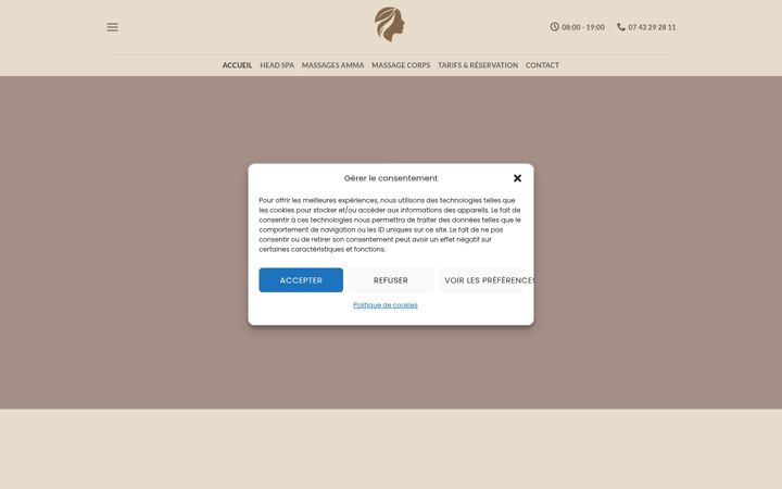 Screenshot of jovance.fr