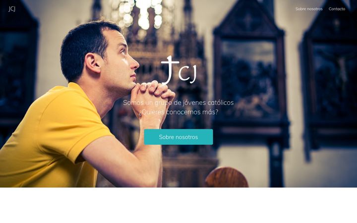 Screenshot of jovenescj.es