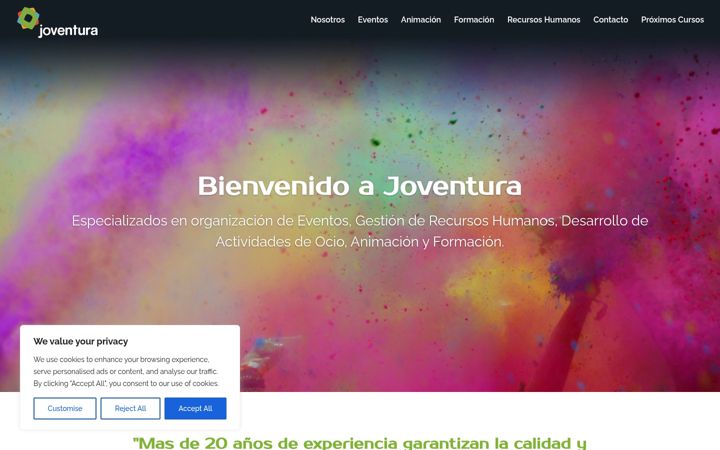 Screenshot of joventura.com