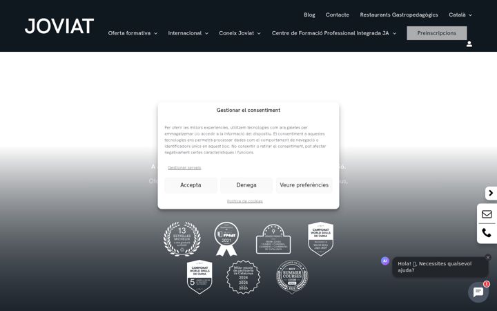 Screenshot of joviat.com