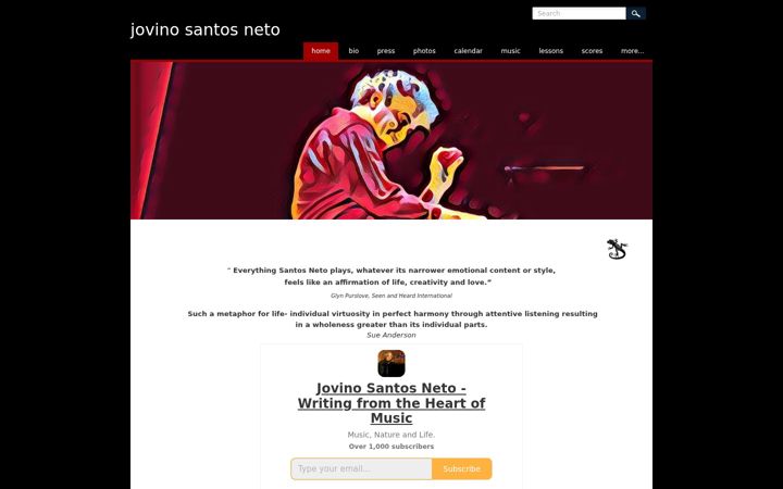 Screenshot of jovisan.net