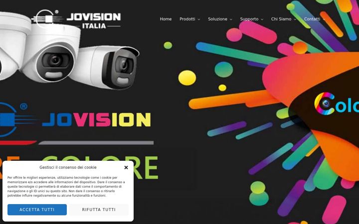 Screenshot of jovision.eu
