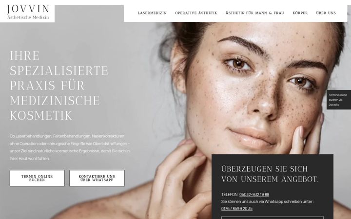 Screenshot of jovvin.de