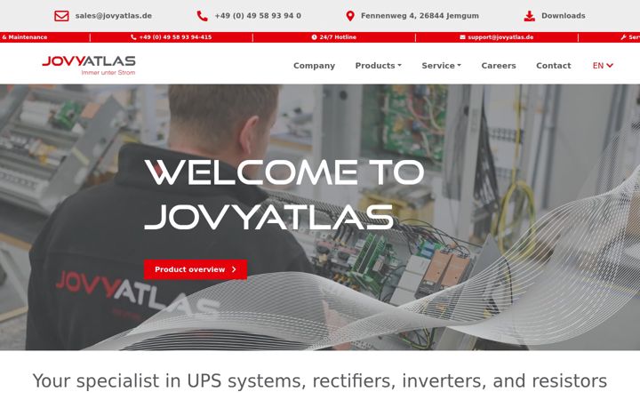 Screenshot of jovyatlas.com
