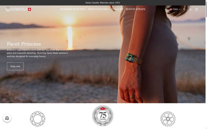 Screenshot of jowissa.com
