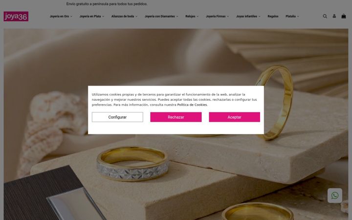 Screenshot of joya36.com