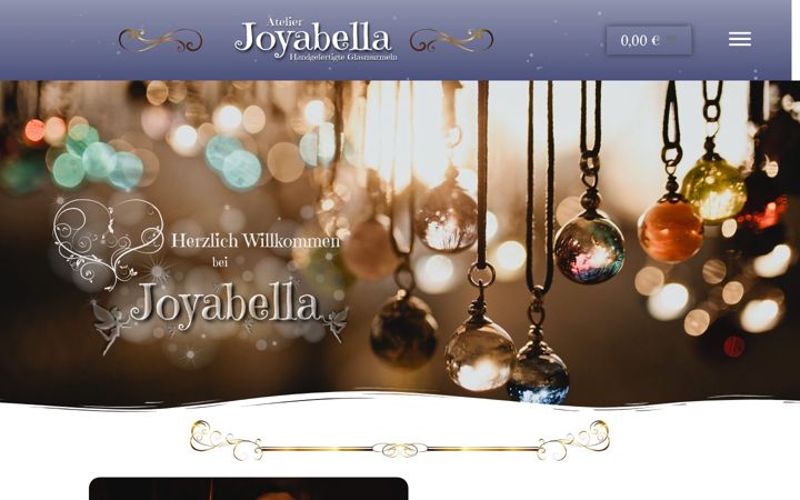 Screenshot of joyabella.de