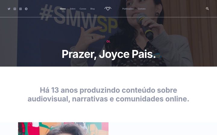 Screenshot of joycepais.com