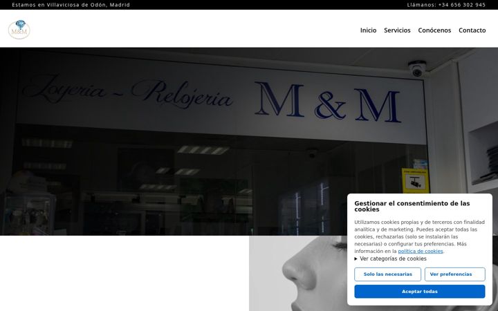 Screenshot of joyeriamm.com