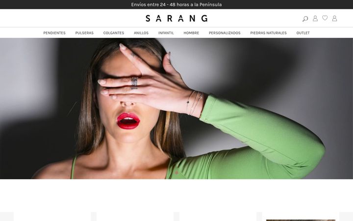 Screenshot of joyeriasarang.com