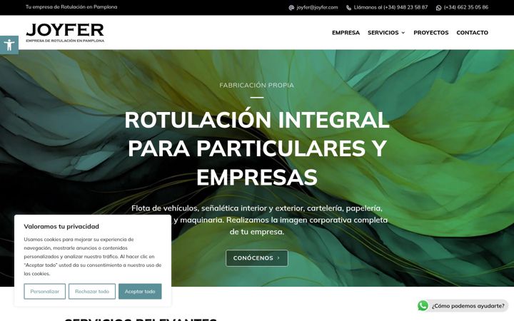 Screenshot of joyfer.com