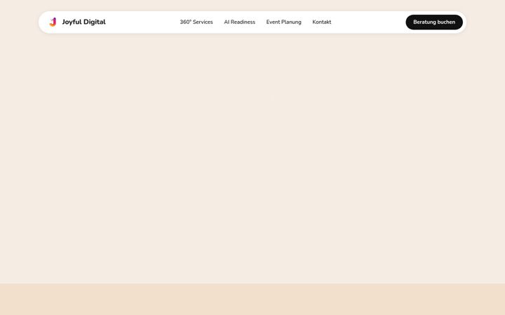 Screenshot of joyful-digital.de