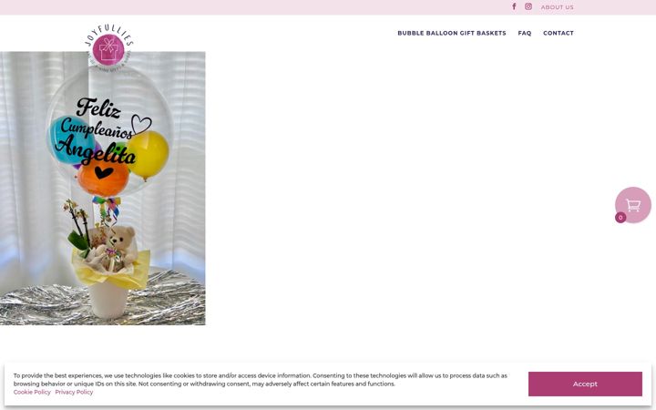 Screenshot of joyfullies.com