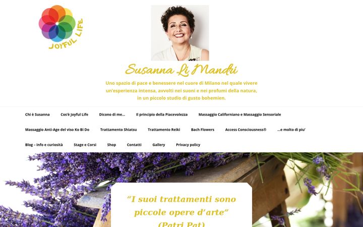 Screenshot of joyfullife.it