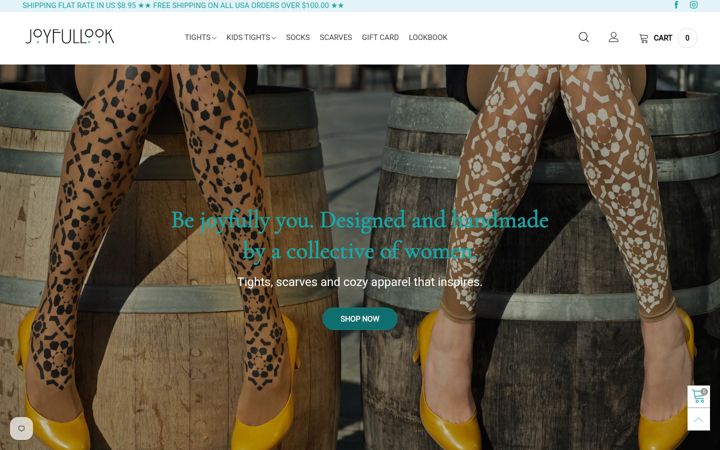 Screenshot of joyfullook.com