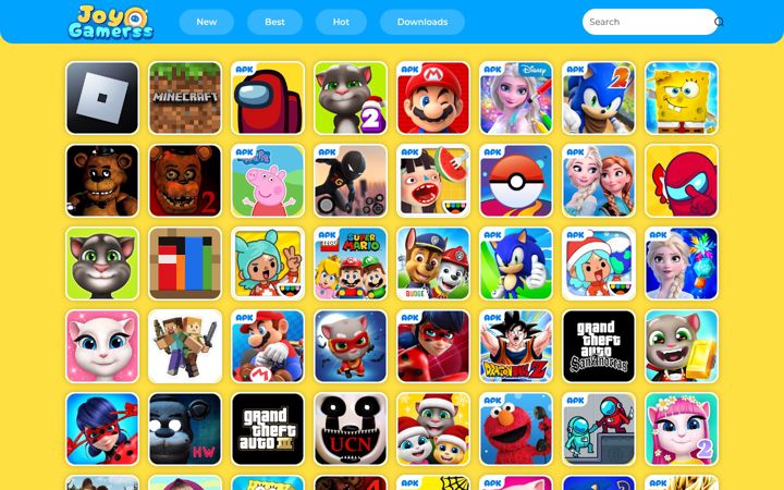 Screenshot of joygamerss.com