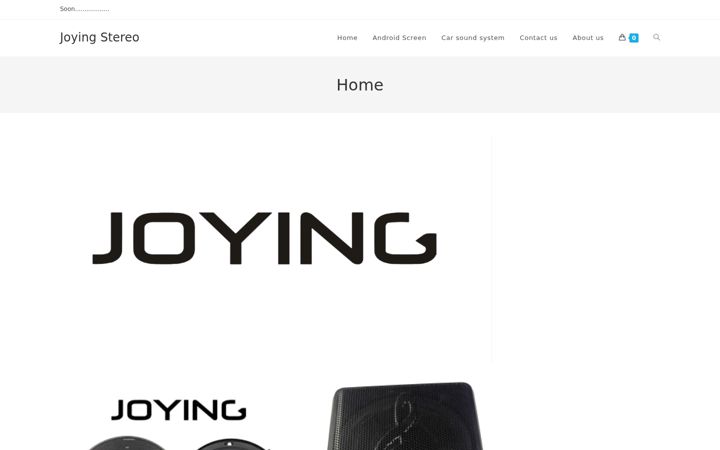 Screenshot of joyingstereo.com