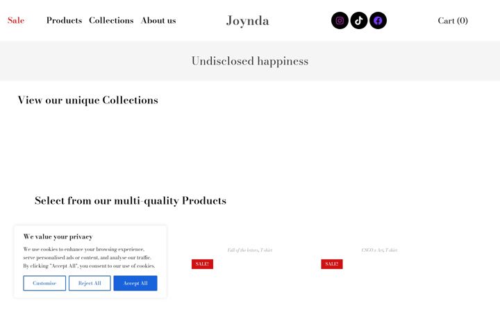Screenshot of joynda.com
