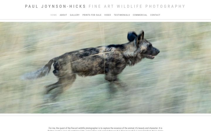 Screenshot of joynsonhicks.com