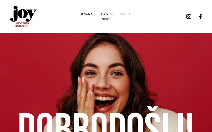 Screenshot of joyrugvica.com