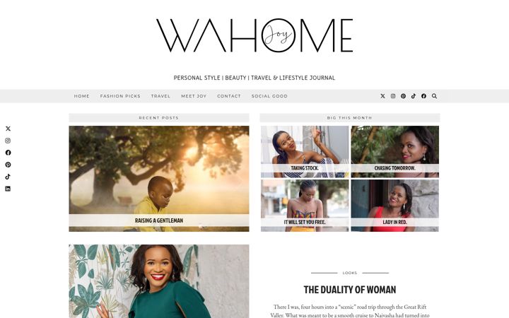 Screenshot of joywahome.com