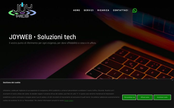 Screenshot of joyweb.it