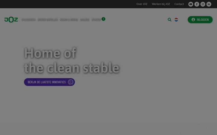 Screenshot of joz.nl