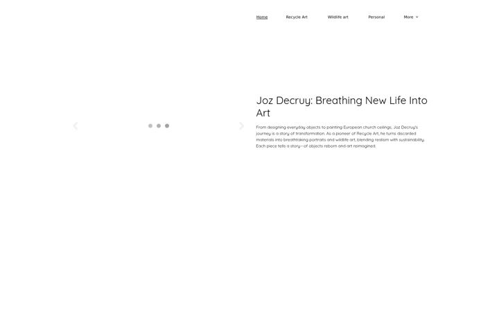 Screenshot of jozdecruy.be