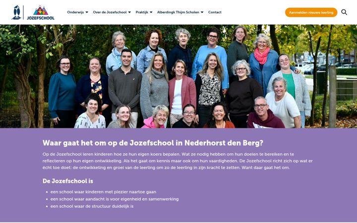 Screenshot of jozefndb.nl