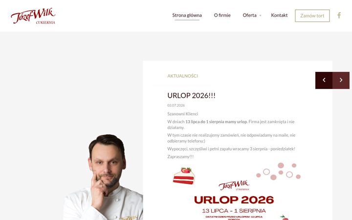 Screenshot of jozefwilk.pl