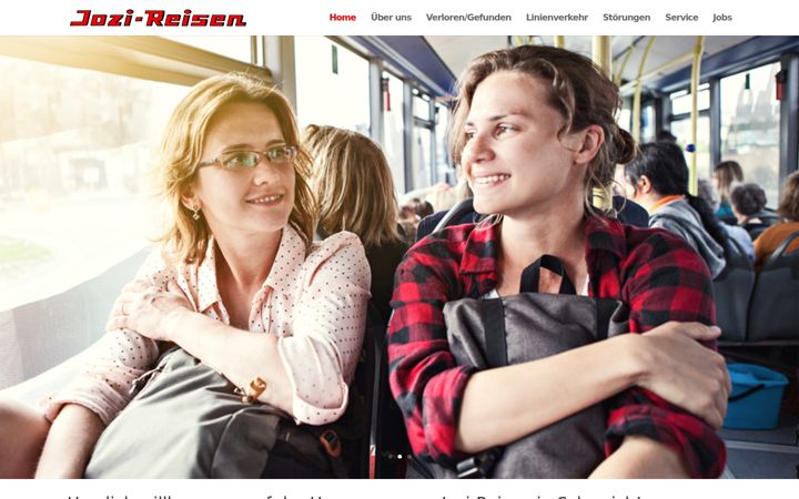 Screenshot of jozi-reisen.de