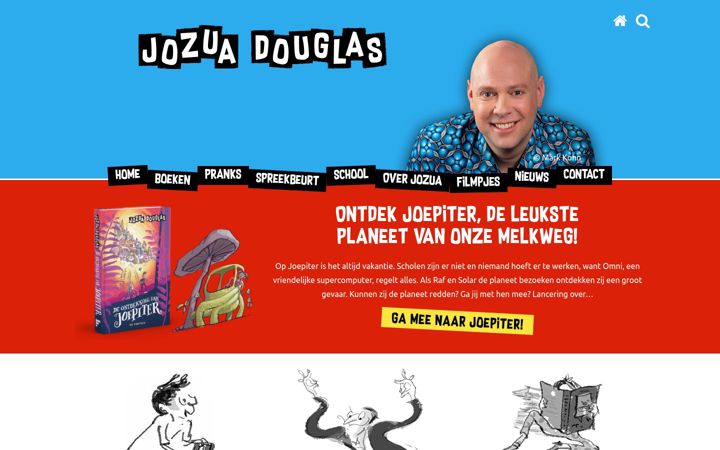 Skjámynd af jozuadouglas.com