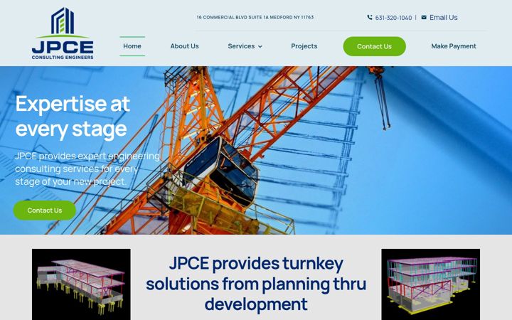 Skjámynd af jp-ce.com