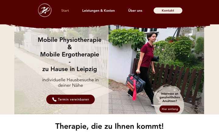 Screenshot of jp-therapie.de