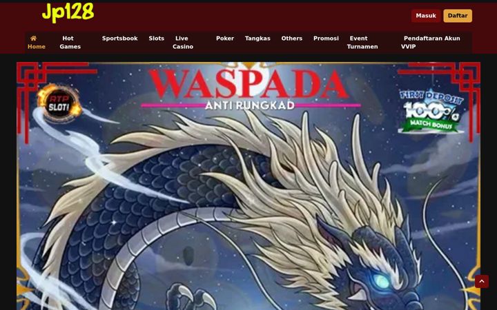 Posnetek zaslona jp128.org