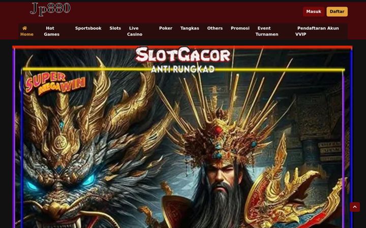 Screenshot of jp880.org
