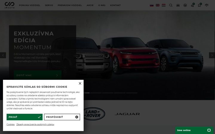 Screenshot of jpauto.sk