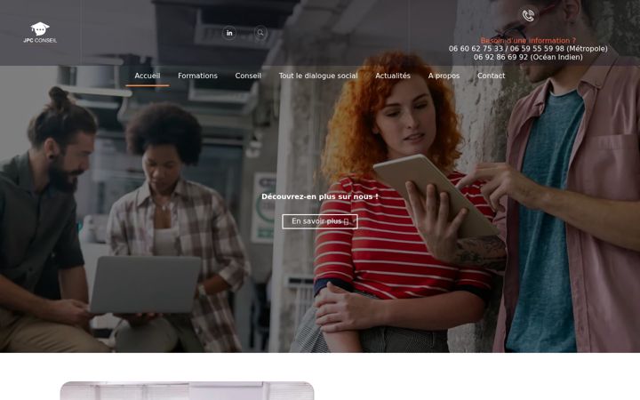 Ekrānuzņēmums no jpc-conseil.com