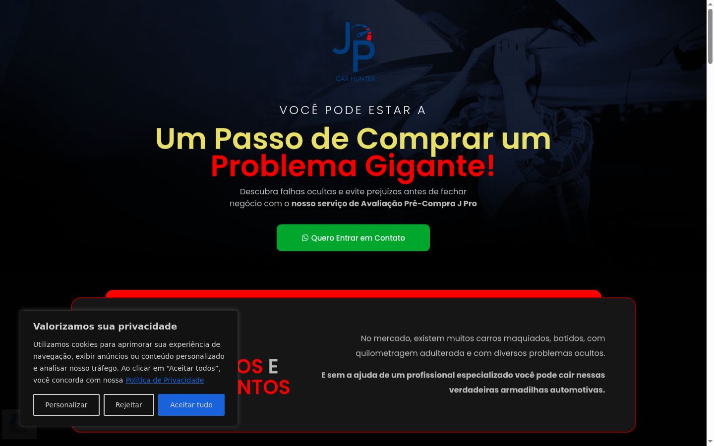 Screenshot tal-banner tal-kunsens muri qabel kwalunkwe interazzjoni