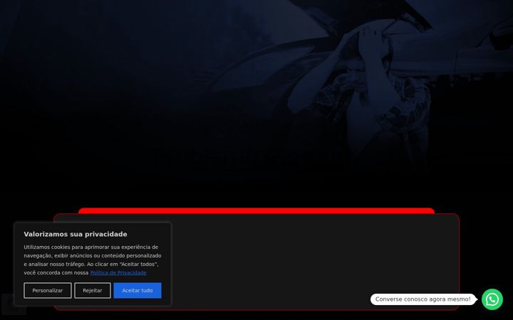 Screenshot of jpcarhunter.com.br