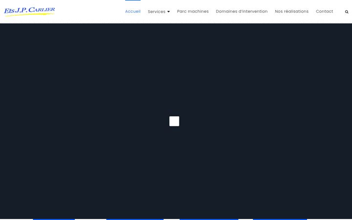 Screenshot of jpcarlier-grenaillage.fr