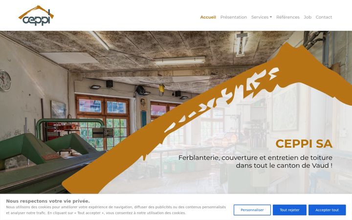 Screenshot of jpceppi.ch