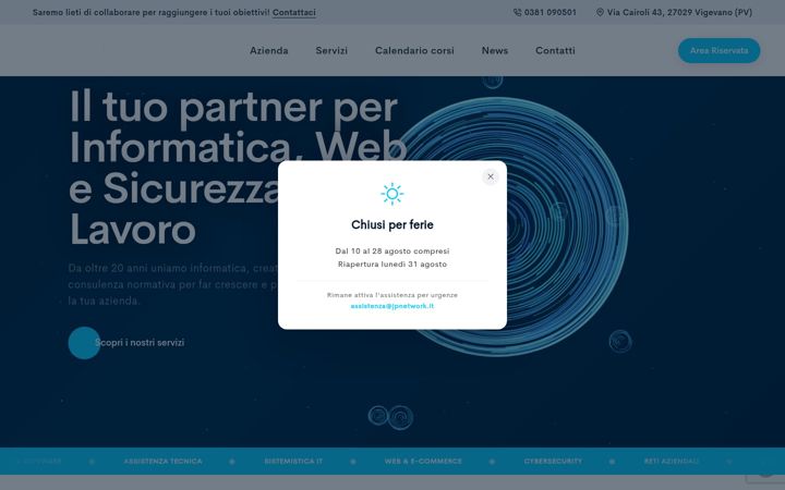Screenshot of jpcloud.it
