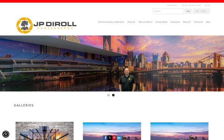 Screenshot of jpdiroll.com
