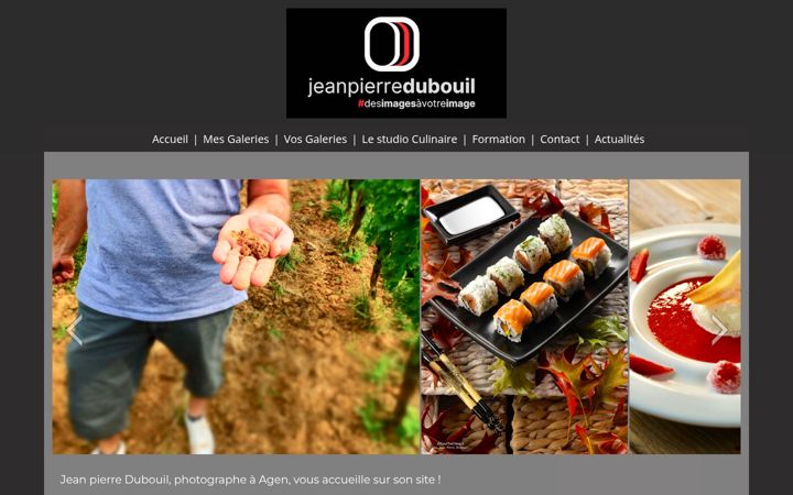 Screenshot of jpdubouil.fr